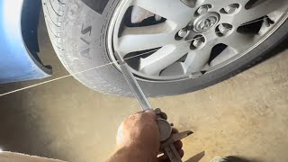 Stop paying for WHEEL ALIGNMENTS  (the Ultimate kite string trick)