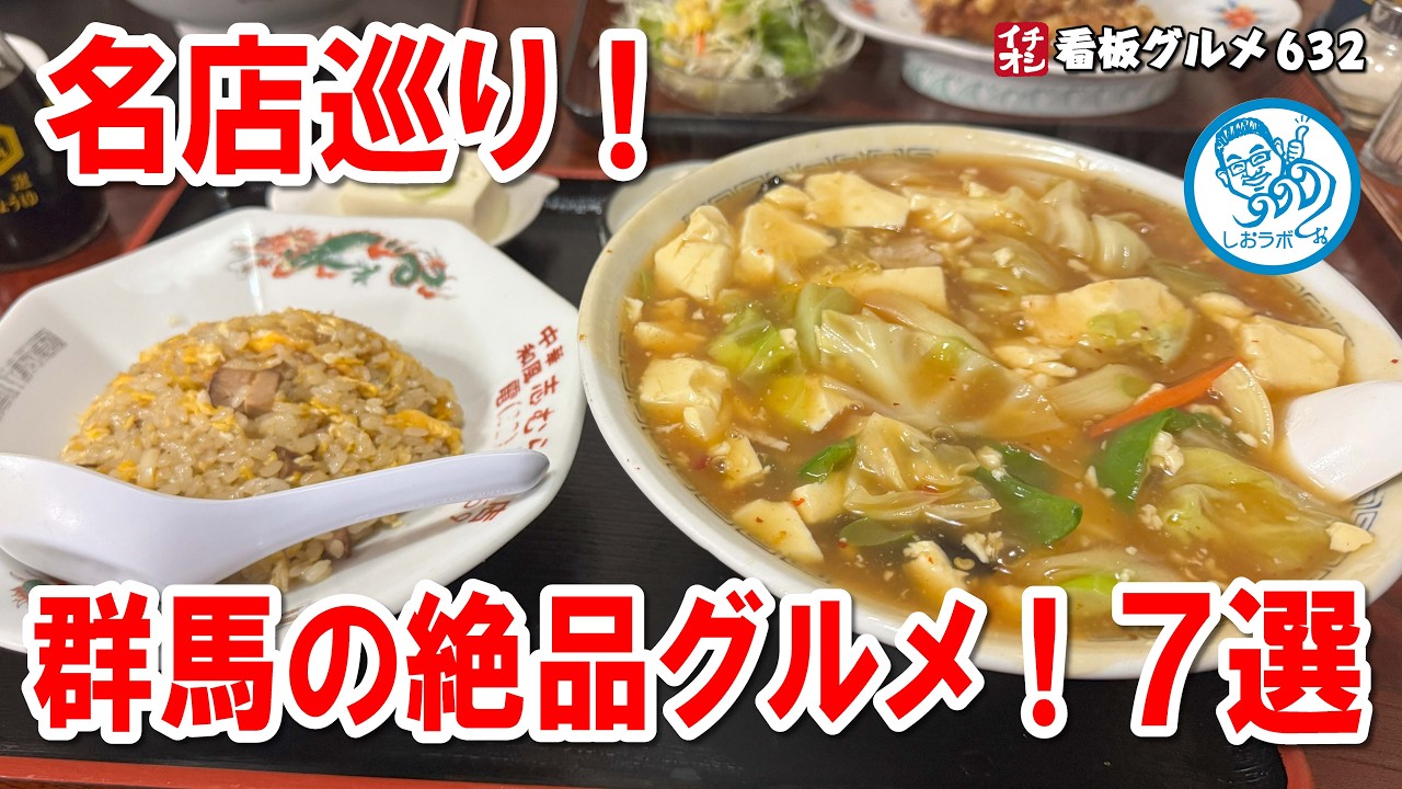 【群馬グルメ厳選７選】高崎・渋川・横川の絶品名店！しゃぶしゃぶ・鳥めし・ハンバーグ・スパゲッティを一気に堪能！ イチオシ看板グルメ632 #飲食店応援 1558