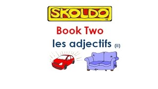 Page 38 les adjectifs (Children learn French)