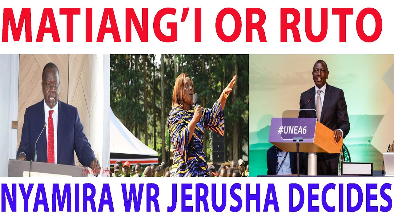 2027 BOMBSHELL: Nyamira Woman Rep Jerusha Reveals Her Preferred Presidential Candidate!