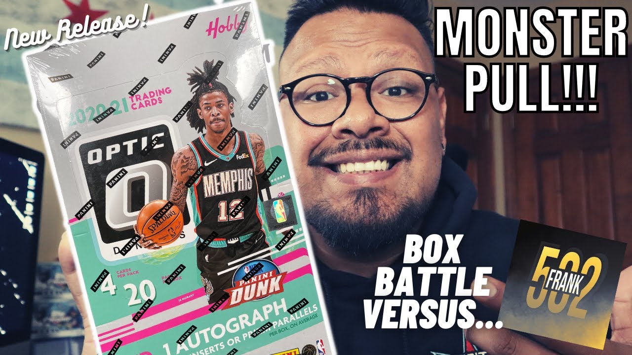 New Release 2020/21 Panini Optic Basketball Hobby Box! *BOX BATTLE VERSUS 502frank7* MONSTER