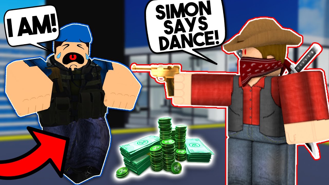 The Ultimate Game Of Simon Says In Arsenal W Fans Roblox Youtube - roblox games video sambi