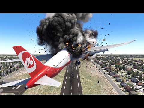 🔴 Boeing 787-800 MULTIPLE SYSTEM FAILURE | Emergency Landing at Madeira | X‑Plane 11