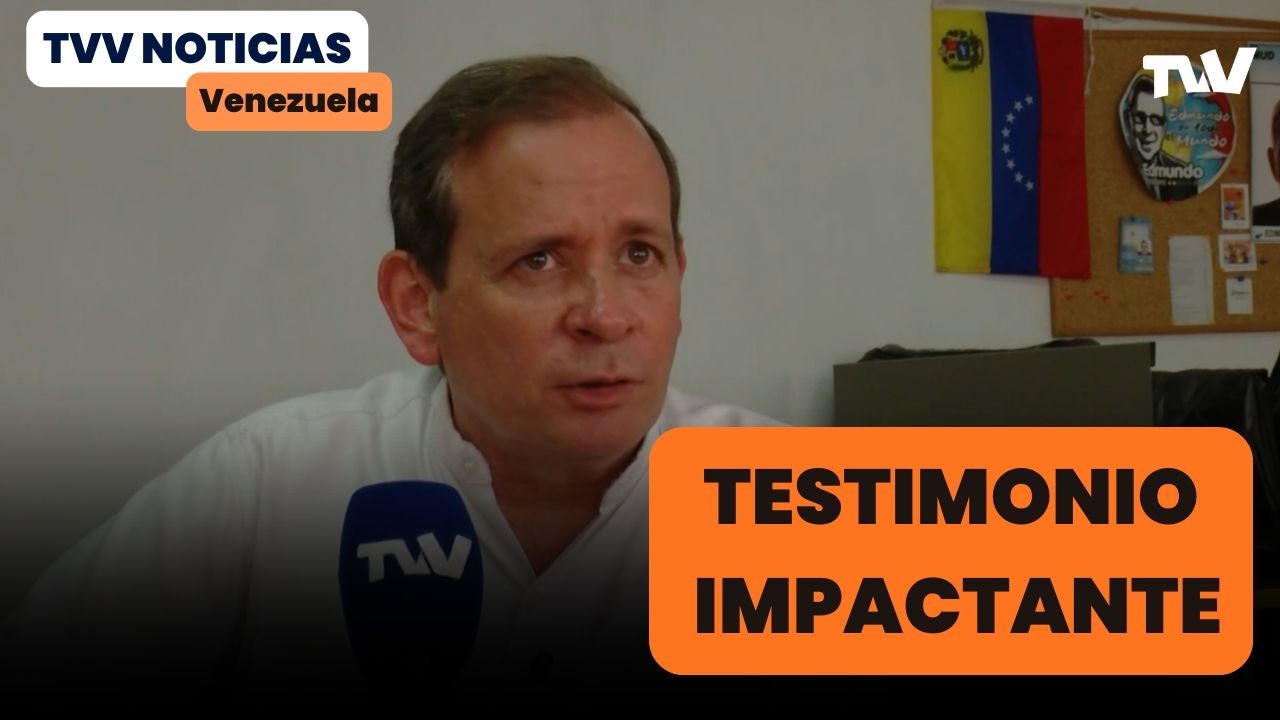 “21 días sin agua ni baño”: el testimonio de Juan Pablo Guanipa | TVV Noticias Venezuela