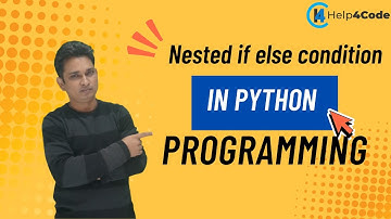 nested if else condition statement in python programming #python #coding #programming