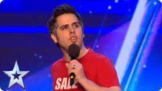 It is ALL about the one-liners for funnyman Chris! | Auditions | BGMT 2018