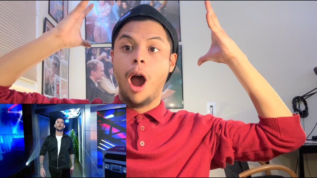 "CM Punk makes his surprise debut on WWE Backstage" (REACTION)