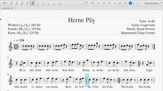 Herne Pes Nota Resimi