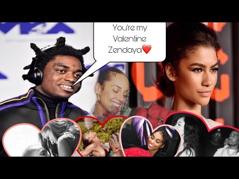 KODAK WRITES ZENDAYA A LOVE SONG?🥴CELEBS CELEBRATING VALENTINES DAY ️🐻