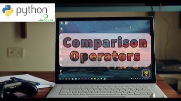 Comparison operators in Python