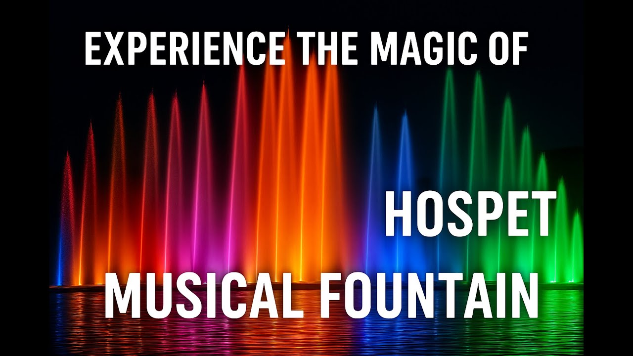 Experience the Magic of Hospet Musical Fountain