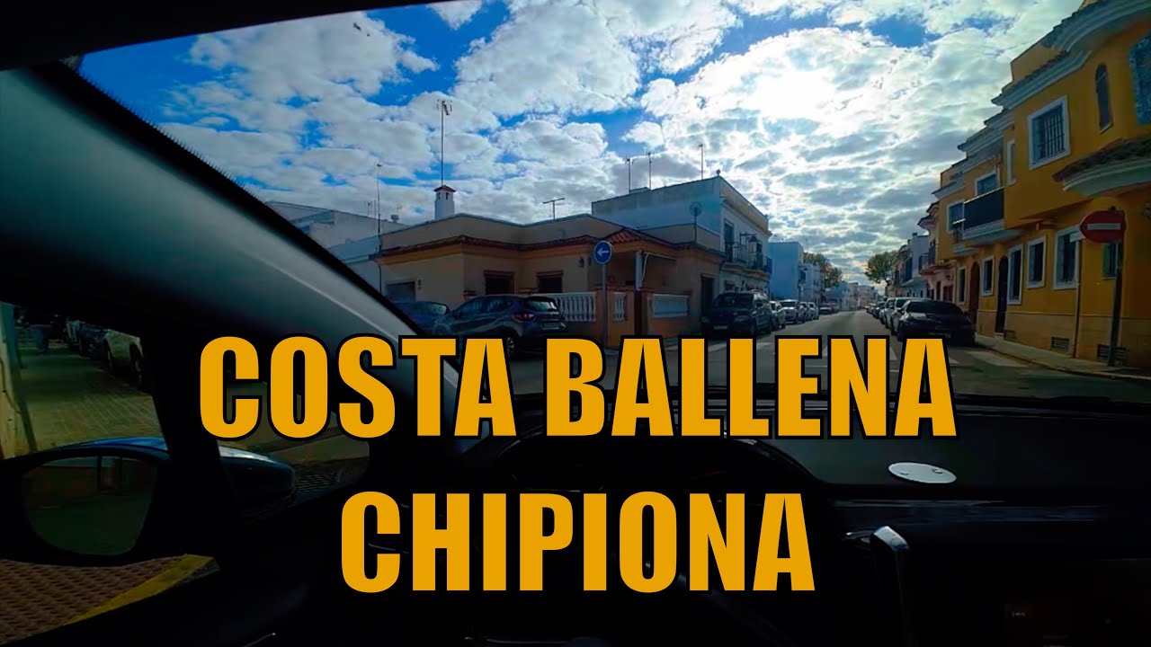 🚗📹 Costa Ballena to Chipiona Scenic Drive Through Cádiz | Andalusia Spain 4K Road Trip 4K