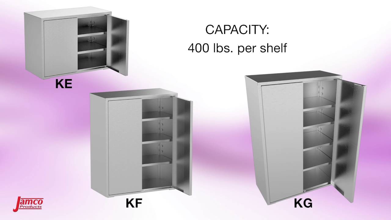 Jamco KE KF KG Stainless Steel Cabinets YouTube