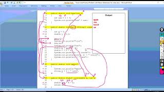Ch  5 Trace Code Methods with return review problem