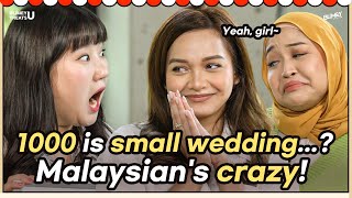 I can smell Nasi Minyak....🧐The GIRLS wedding talk with Azira & Sara! | Blimey Treats U screenshot 5