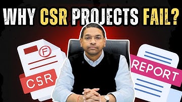 Why CSR Projects Fail To Create Impact | Dr Soumitro Chakraborty | Fiinovation