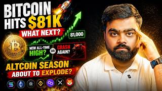 Bitcoin Hits $81K 🚀 What Next? New All-Time High or Crash? | Altcoin Season About to Explode?
