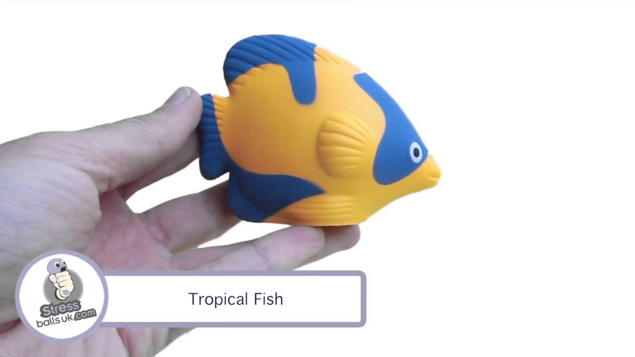 Tropical Fish Shaped Stress Ball