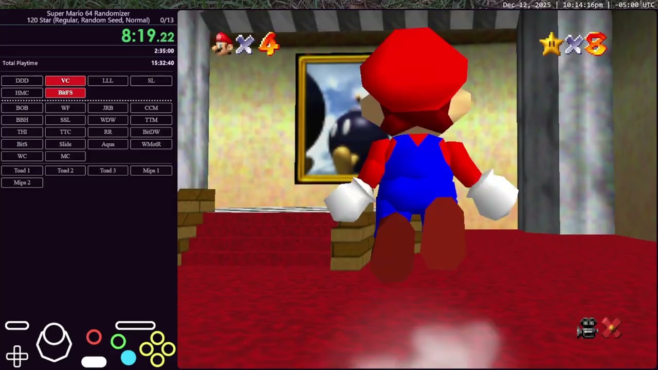 [PB] SM64 Randomizer 120 Star - 2h 32m 53s [Regular, Normal]
