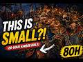 THIS IS SMALL?! (80-Hour Harbor Build) | Windrose