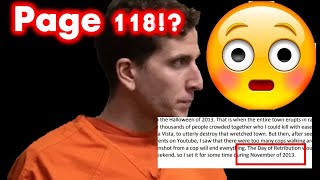 COINCIDENCE👉Month of November on Page 118😳 Of Elliot Rodger Manifesto!