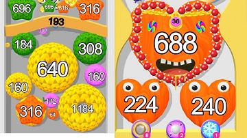 Puff Up Addition Numbe 2048 - 2048 merge Gameplay Mobile Android, iOS | puff up New Update part #3