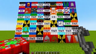 🔥 Testing 100+ TNTs in Minecraft! Which TNT is the Most Powerful? 💥