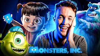 *MONSTERS INC* Is A HILARIOUS Movie! Movie Reaction And Commentary!