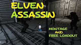 ELVEN ASSASSIN | King_Feanor Bow/Knives Blacklight Montage #3 | FREE LOADOUT CODE