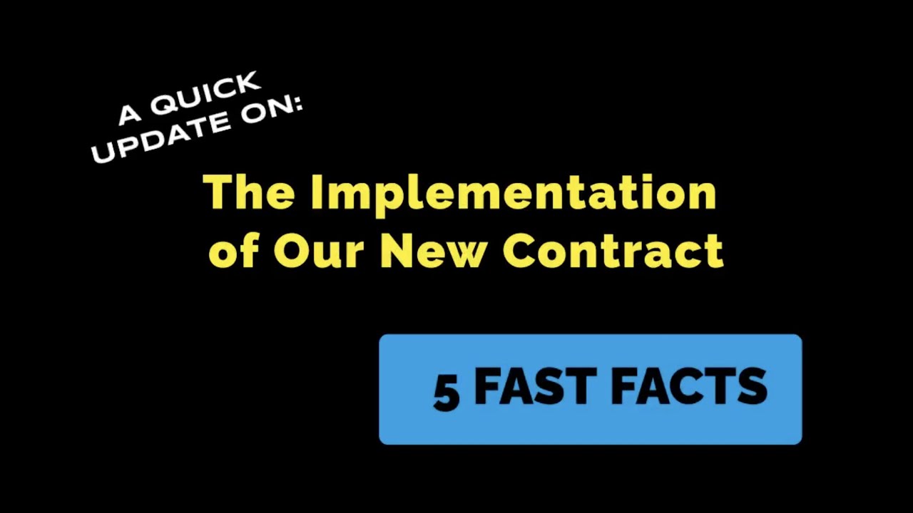 Our New Contract 5 Fast Facts YouTube