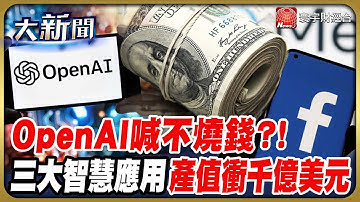 從燒錢到賺錢！OpenAI內部數據曝光利潤率達70%！AI三大終端應用產品產值破千億美元！｜#20251222 #財經大新聞