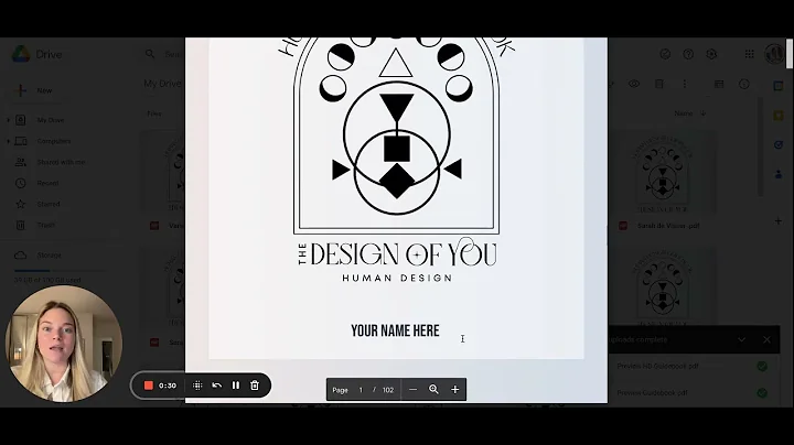 Preview of The Human Design Guidebook written by L...
