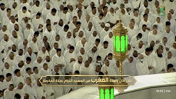 صلاة المغرب|للشيخ ماهر المعيقلي 26 شوال 1444هـ|خواتيم سورة النازعات 27 - 46