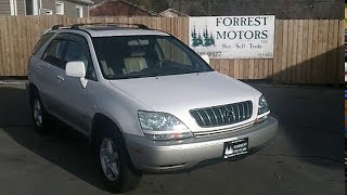 5382 - 2001 Lexus RX 300 4WD White 80k