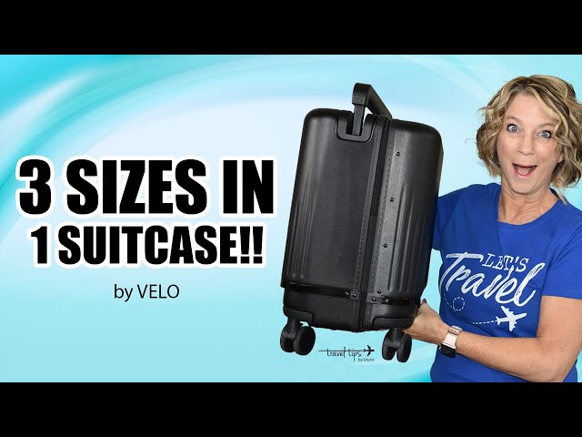 VELO Luggage: 3-in-1 Expandable Hardside Luggage