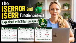 The ISERROR and ISERR Functions in Excel, Explained with 3 Real Examples