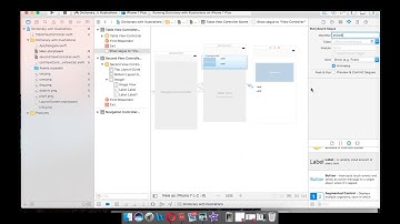 How to Implement Segue From a UITableViewCell: Transferring Data Between UIViews