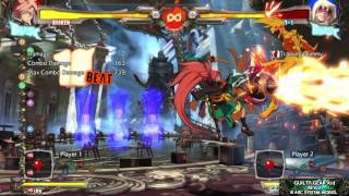 Guilty Gear Xrd REV 2 Baiken Wall Splat Combo