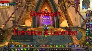 Skyreach Dungeon Entrance & Location