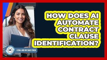 How Does AI Automate Contract Clause Identification?