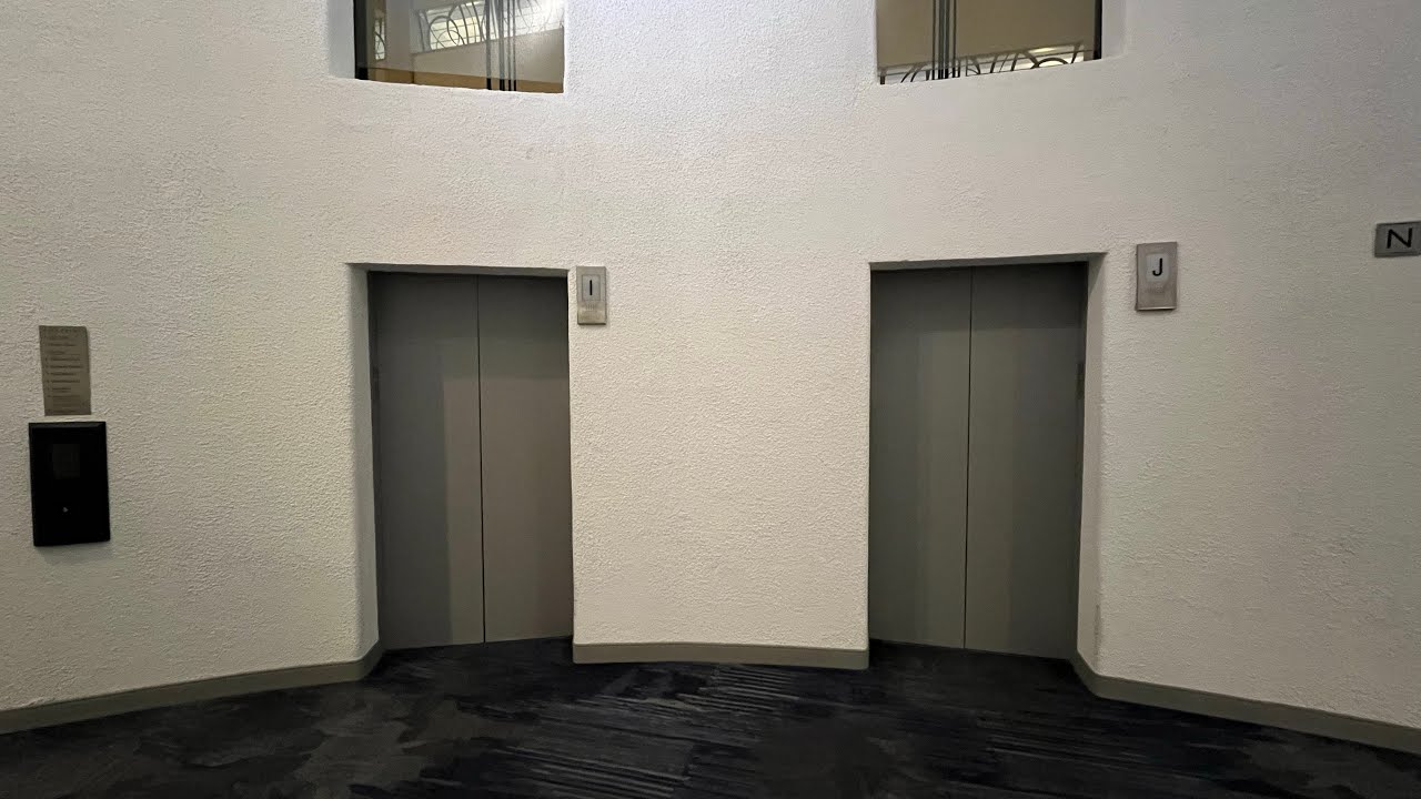 Schindler PORT Low-Rise Elevators At The NY Marriott Marquis Hotel In TS Midtown New York (3/3/2024)