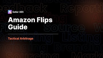 Tactical Arbitrage 1.0 - Amazon Flips Guide