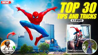 Top 30 Tips/Tricks You MUST Know About BGMI 4.5 Update😍| SPIDER-MAN BRAND NEW DAY BGMI & Guide. screenshot 2