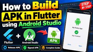 Flutter APK Kaise Banaye 2027 🚀 | Android Studio Se APK Build Kare Update