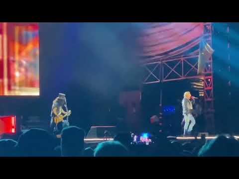 Guns N’ Roses 18th November 2022 Optus Stadium Perth Australia (Welcome to the Jungle)
