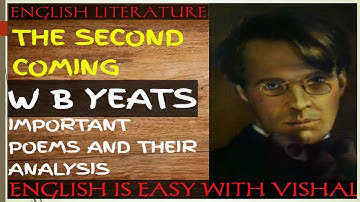 #40 The Second Coming by W B Yeats, English Literature DSSSB KVS NVS UP TGT PGT LT grade NET