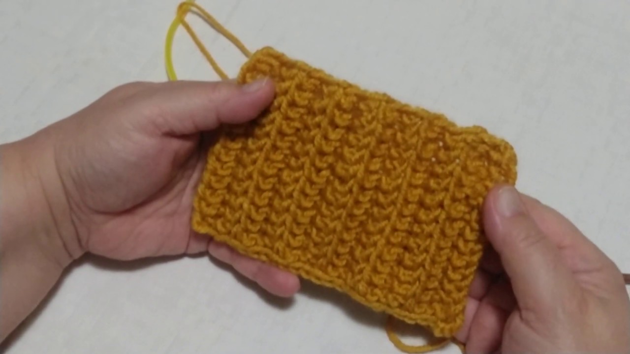 Κασκόλ Ανδρικό με Βελόνες,  βίντεο και γραπτές οδηγίες