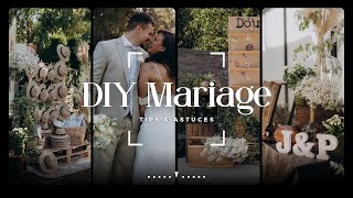 DIY DÉCO DE MARIAGE + CADEAUX INVITÉS