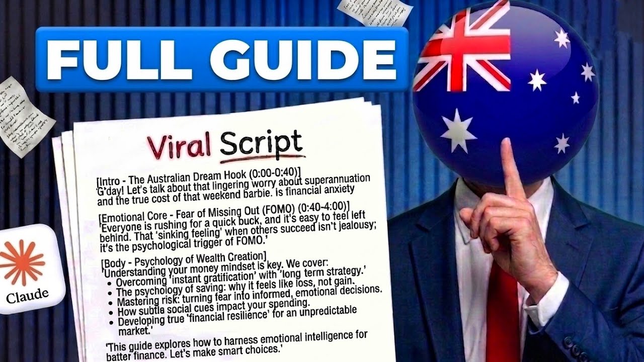 How To Write Viral Scripts for Australian Channels Using AI | - YouTube