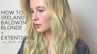 how to making ireland basinger baldwin blonde extensions